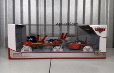 Disney Parks CARS Air Mater 3 Pack Die-Cast Set Lightning McQueen Falcon NEW!