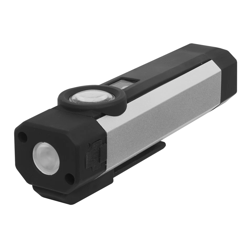Sealey Rechargeable Aluminium Pocket Light 3W COB 1 SMD UV 3.7V 2200mAh LED220UV - Image 4 of 4