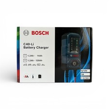 Bosch C40-Li Batterieladegerät 5A für 6V/12V Blei & LiFePO4 Akkus Auto AGM EFB