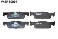 Bremsbelagsatz Scheibenbremse SKF Vkbp 80019 FüR Renault Twingo 3 Clio 4 Symbol