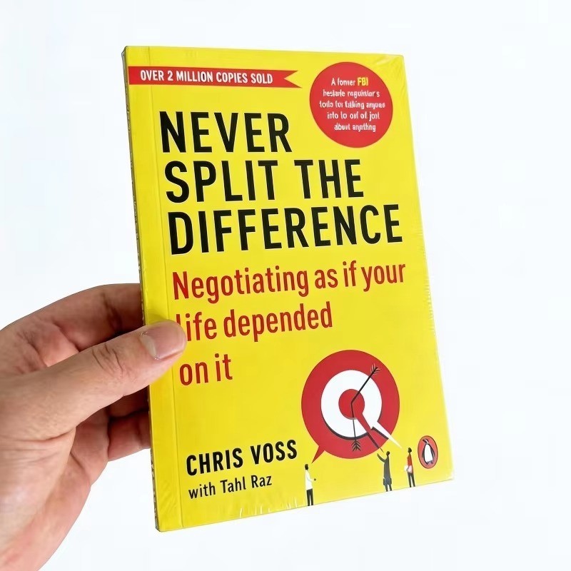 Never Split the Difference by Chris Voss | Negotiation & Communication Book