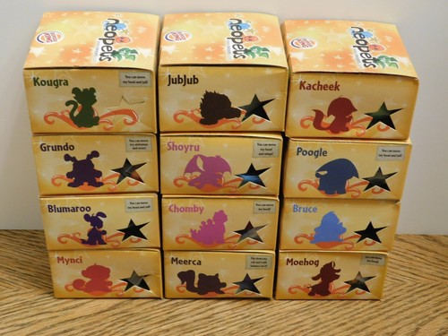 Lot of 12 Burger King Neopets Kids Meal Toys Complete Set 2008