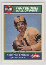 1990 Swell Pro Football Hall of Fame Norm Van Brocklin #41 HOF 0f8