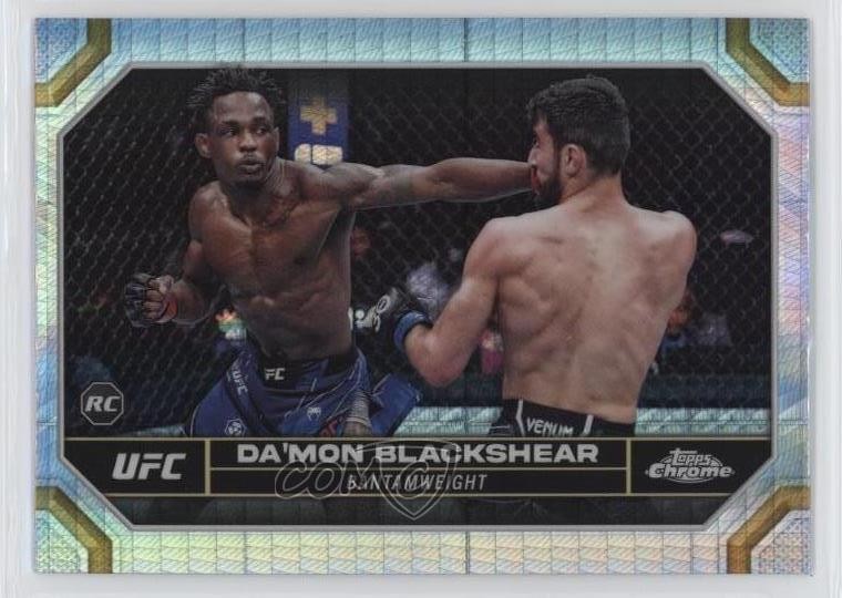 2024 Topps Chrome UFC Prism Refractor Da'Mon Blackshear #21 aj5