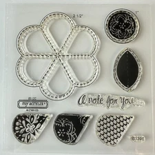 My Acrylix Just For You Stamps - Close To My Heart b1398