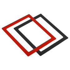 2 x Magnetic Photo Frame 8.5x11 Inch Picture Holder PVC Red