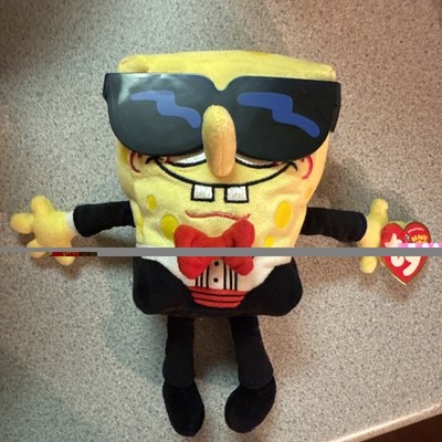 Ty Beanie Babies Spongebob Tuxedopants Nickelodeon 2004