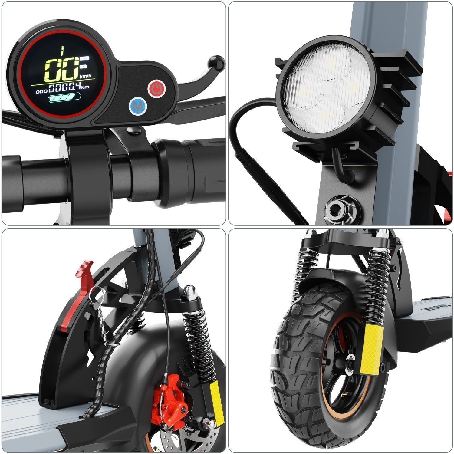 ‌New 800W E-Scooters 28-30mph Foldable Electric Scooter Design 5-6 Days Delivery