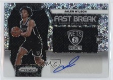 2023-24 Panini Prizm Fast Break Rookie Auto Jalen Wilson #FBR-WIL Auto 12z3
