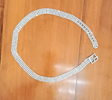 Stunning Vintage  Crystal  Rhinestone Belt