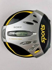 Sony D-SJ15 Sports CD Walkman Discman ORIGINAL Headphones Case TESTED