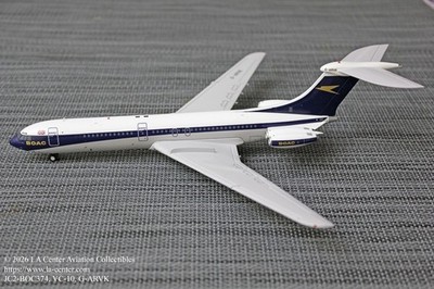 JC Wing British Airways BOAC Vickers VC-10 in Old Color Diecast Model 1:200