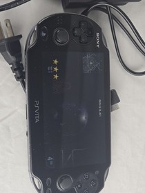 Sony PlayStation PS Vita PCH-1001 Handheld Console  Game, Memory Card, & Charger