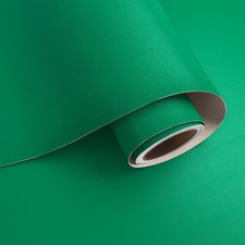 Matte Green Contact Paper Peel and Stick Wallpaper 15.7"x78.7" Self Adhesive Rem