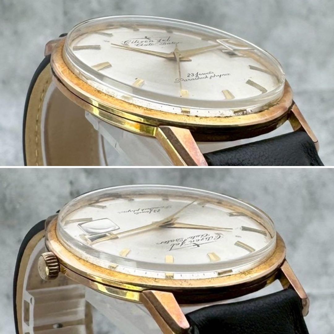 Citizen Jet Auto Dater 1962 Automatic Watch Champagne… - Gem
