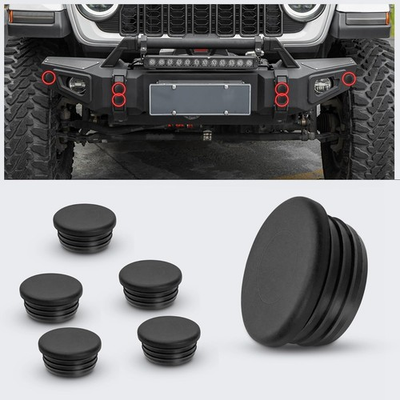 #ad 6 PCS Bumper Radar Hole Plugs for 2018 2025 Jeep Wrangler JL Bumper Accessories $13.69