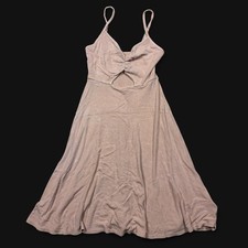 American Eagle Pink Maxi Dress Floral Sleeveless Casual Womens Size XXS
