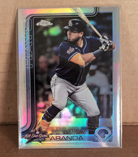 Topps Chrome Update All-Star Game Jonathan Aranda ASGC-20 Tampa Bay Rays 2025