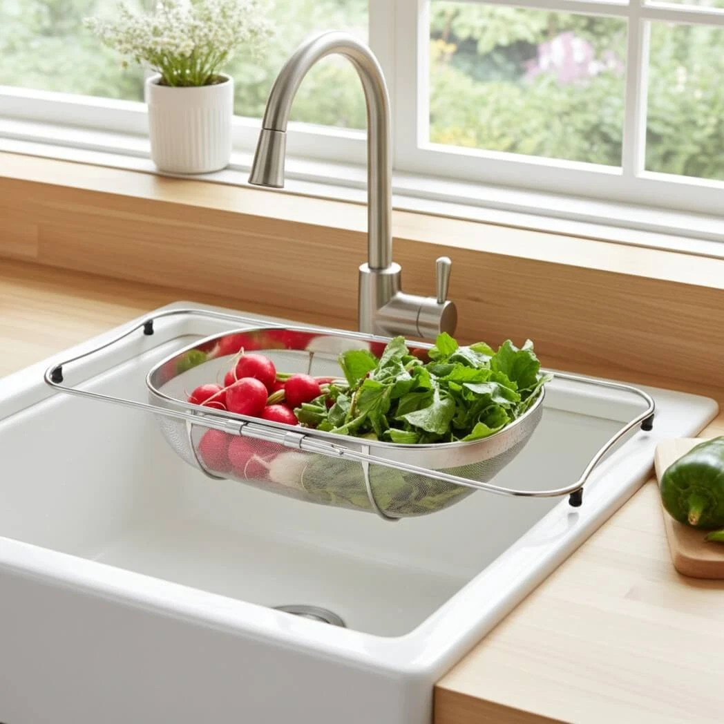Norpo Expanding Colander with Base, 2158
