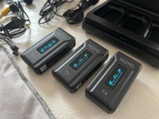 MOVO WMX-2 Duo Wireless Mics, Lavaliere Mics - Perfect Working Condition