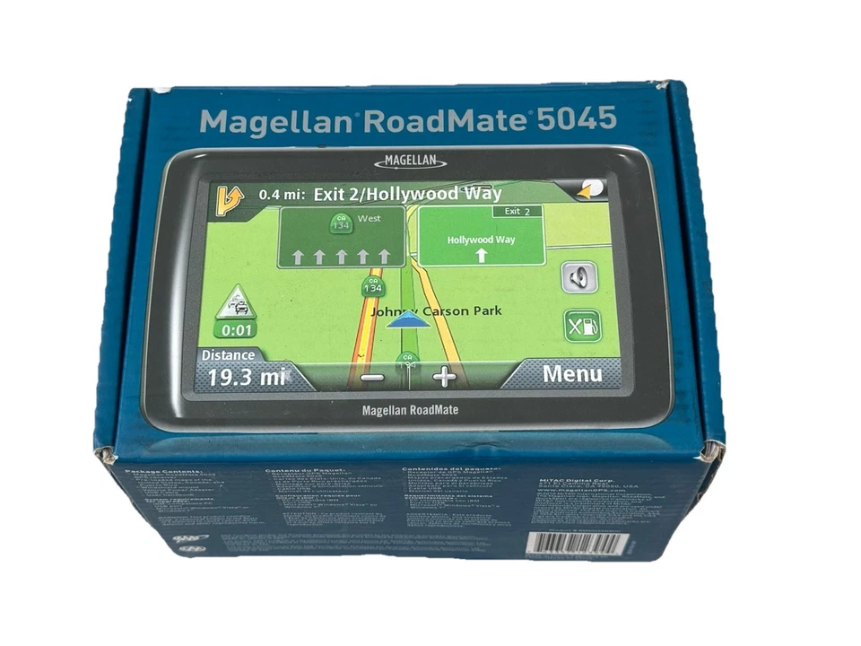 Magellan RoadMate 5045 GPS Navigator (RM5045SGXUC) USA/CANADA/PR - USED - Image 2 of 4