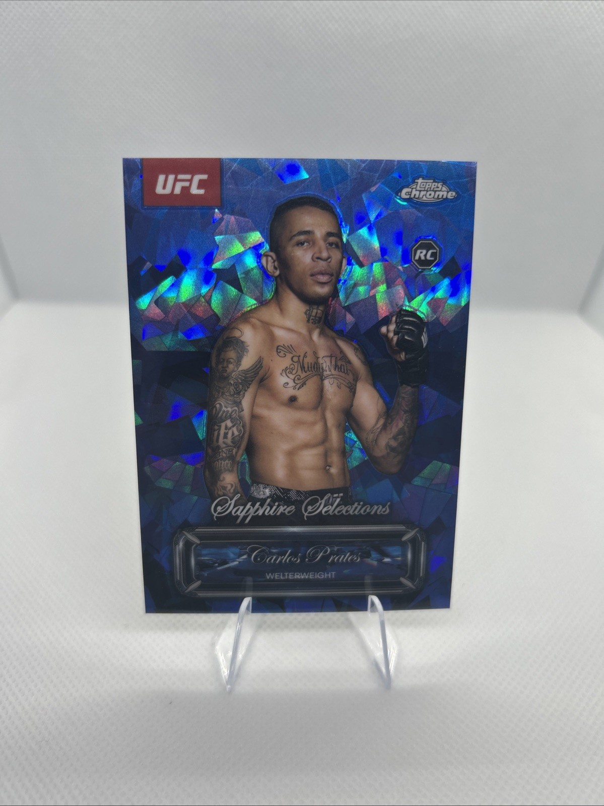 2025 Topps Chrome UFC Sapphire Edition - Sapphire Selections Carlos Prates...