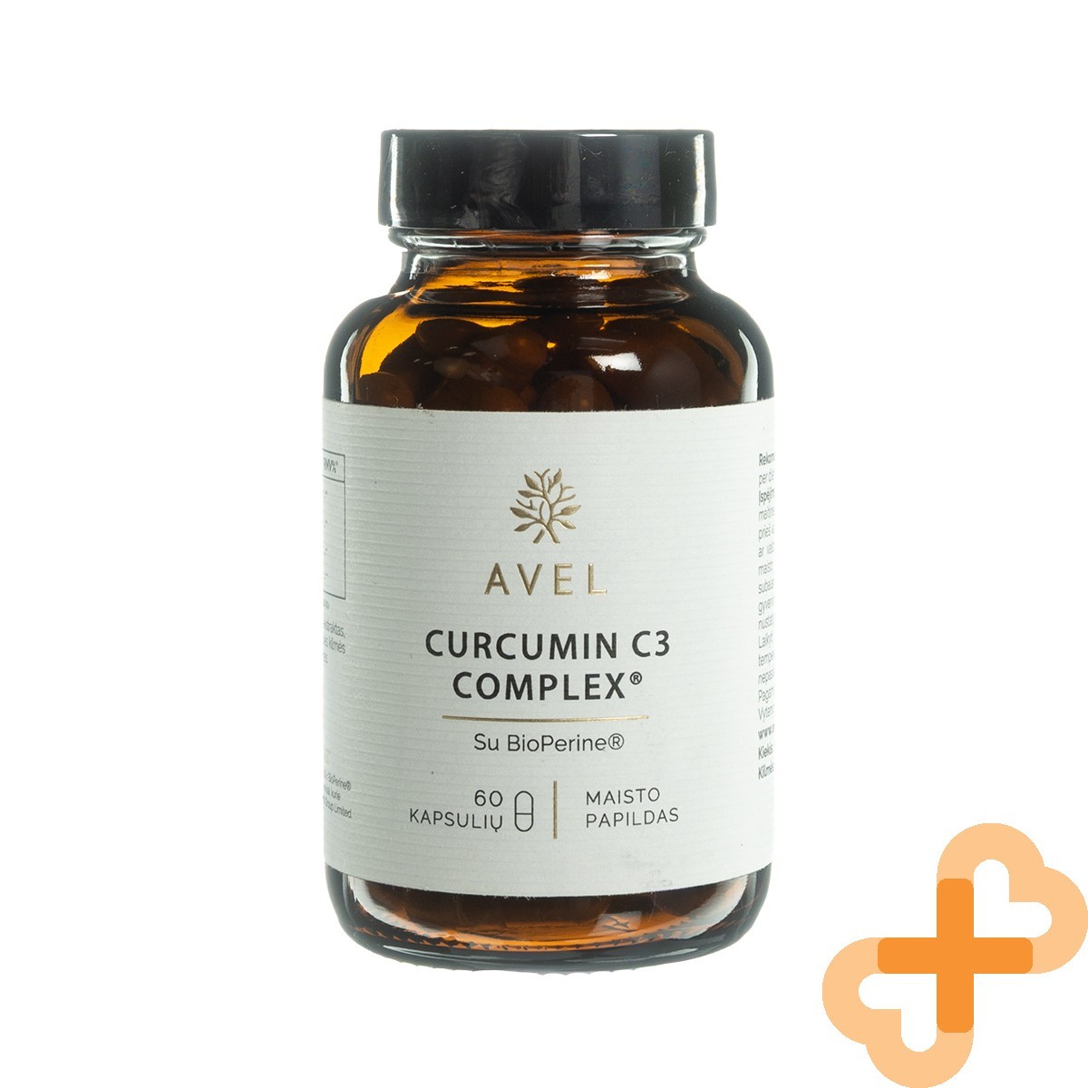CURCUMIN C3 COMPLEX with BioPerine 60 Capsules Joint Support Liver Function