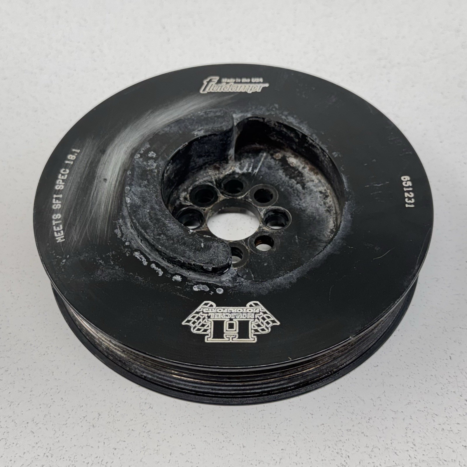 17-23 Audi R8 Huracan 5.2L Fluidampr Harmonic Balancer Crankshaft Pulley 651231