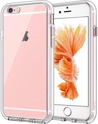 JETech Hülle für iPhone 6S/6, Stoßfest Anti-Vergilbung Transparent Schutzhülle