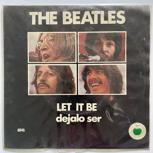 THE BEATLES - LET IT BE - 1970 MEXICAN 7" SINGLE PS, CLASSIC ROCK