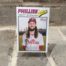 Topps Heritage 2024 Matt Strahm #193 Phillies Baseball Card Base Set MLB