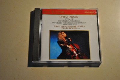B Ofra Harnoy Cello concertos 1988 RCA & James McKay Toronto Chamber CD