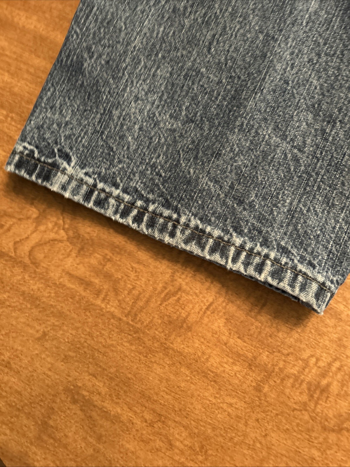 Wrangler Jeans Mens 46x32 Carpenter Blue Med Wash Denim 94LSWDV Work thumbnail 10