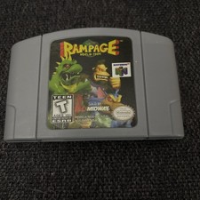 Rampage World Tour Nintendo 64 N64