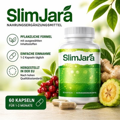 SlimJara 60 Kapseln | Stoffwechsel Support | Gewichtsverlust | Appetitkontrolle