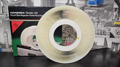 HANIMEX Rondex Rotary Circular Carousel 120 Slide Magazine Boxed for 35mm slides - Image 1 of 4