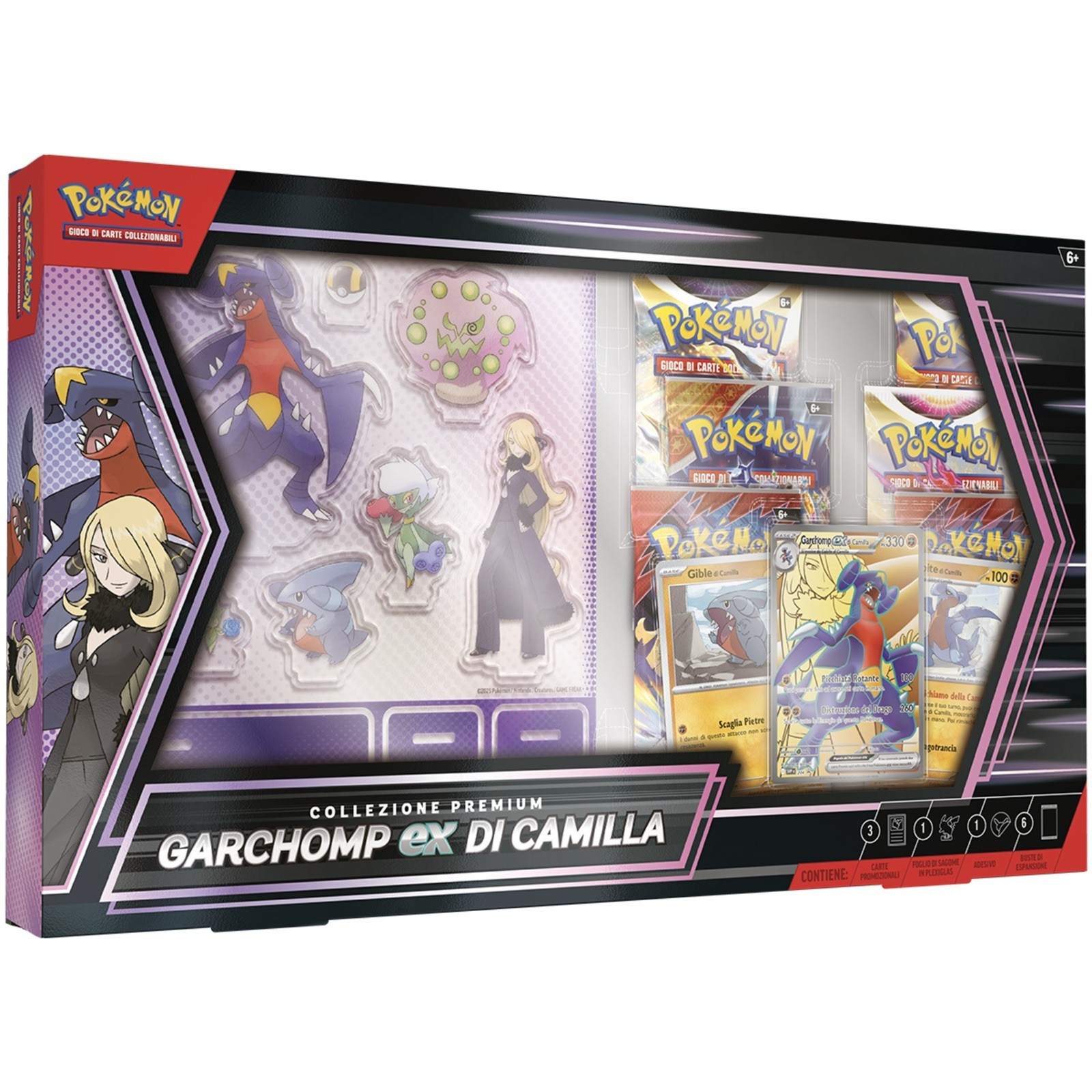 Collezione Premium Garchomp ex di Camilla Pokémon Italiano Preordine Nuovo