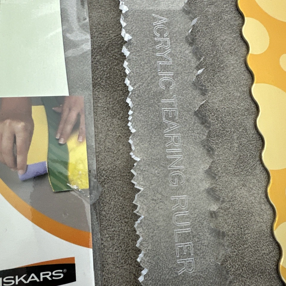 Разрыв кромки линейки для бумаги кромки акриловой линейки AMM Fiskars Wave 3 шт. - Изображение 3 из 4