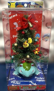 ポケモン　ウッドツリー　2004 クリスマスですね。今年飾ったクリスマスツリーと、2004年木製ポケモン