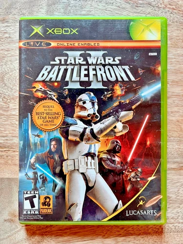 Star Wars: Battlefront II (Microsoft Xbox, 2005) CIB