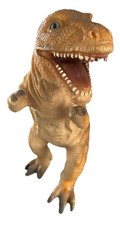 Tyrannosaurus Soft Dinosaur 13  Figurine Dino Jurassic T-Rex 2005 Tail Tip Broke