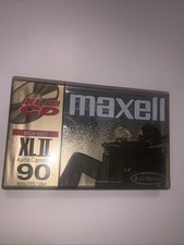 Maxell XLII 90 Minutes High Bias Blank Audio Cassette Tape - NEW SEALED