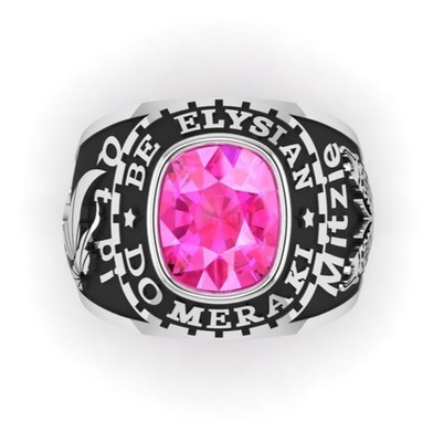 High school Traditional Class Ring For Men's Custom Graduation Gift 925 Silver