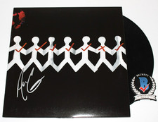 ADAM GONTIER SIGNED THREE DAYS GRACE 'ONE-X' ALBUM VINYL RECORD BECKETT COA