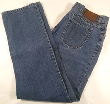 Lauren Ralph Lauren-Womens Jeans-Classic Straight-Size 12 32x30 100 Cotton