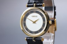 [Quasi come nuovo] Orologio da uomo Gucci 2000M 30 mm quadrante nero oro...