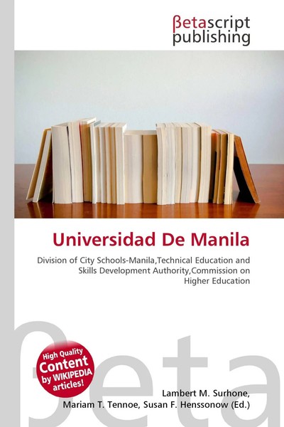 Lambert M. Surhone (U. A.) | Universidad De Manila | Taschenbuch | Englisch-image