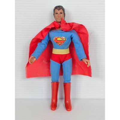 Vintage 1974 Mego Corp Superman 8'' Action Figure w/ Original Costume