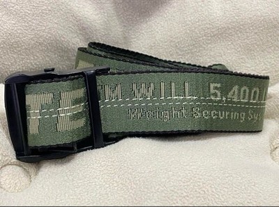 Men's Wear Off-White Off White Belt Khaki Street