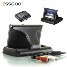 LCD Farbig 4.3" HD Monitor für PKW Auto Einparkhilfe Rückansicht Rückfahrkamera